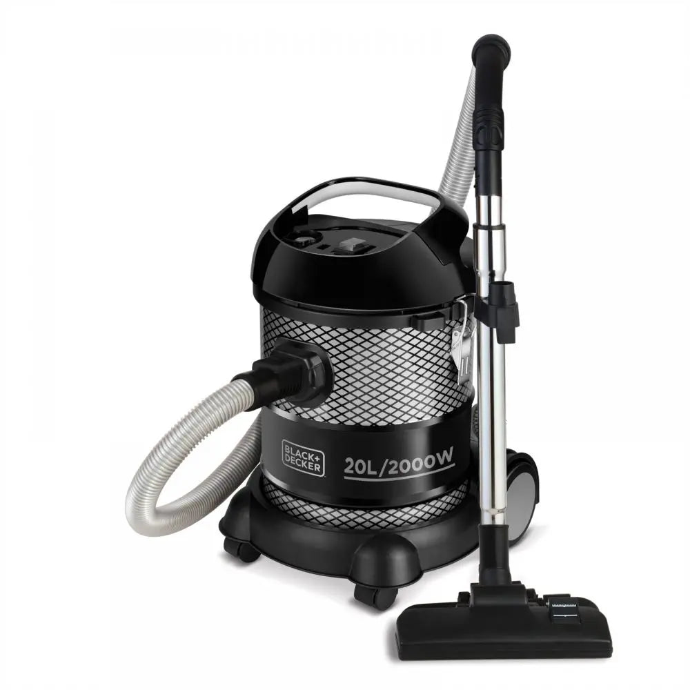 BLACK+DECKER Drum Vacuum Cleaner , Black - BV2000
