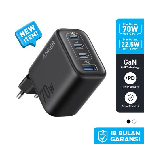 ANKER Zolo 70W Charger 4-Port