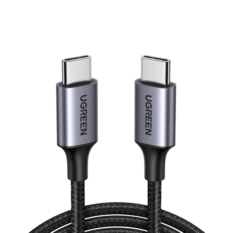 UGREENU USB-C to USB-C PD Fast Charging Braided Cable 60W Max 1m