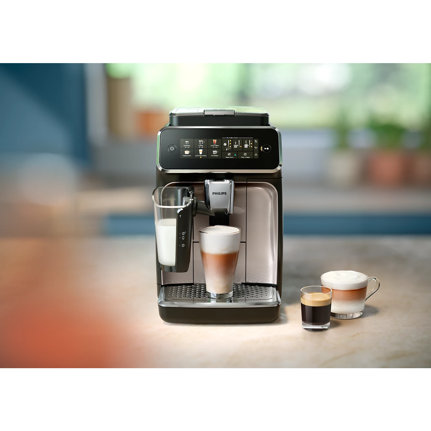 Philips Series 3300 Fully Automatic Espresso Machines Black - EP3347/90