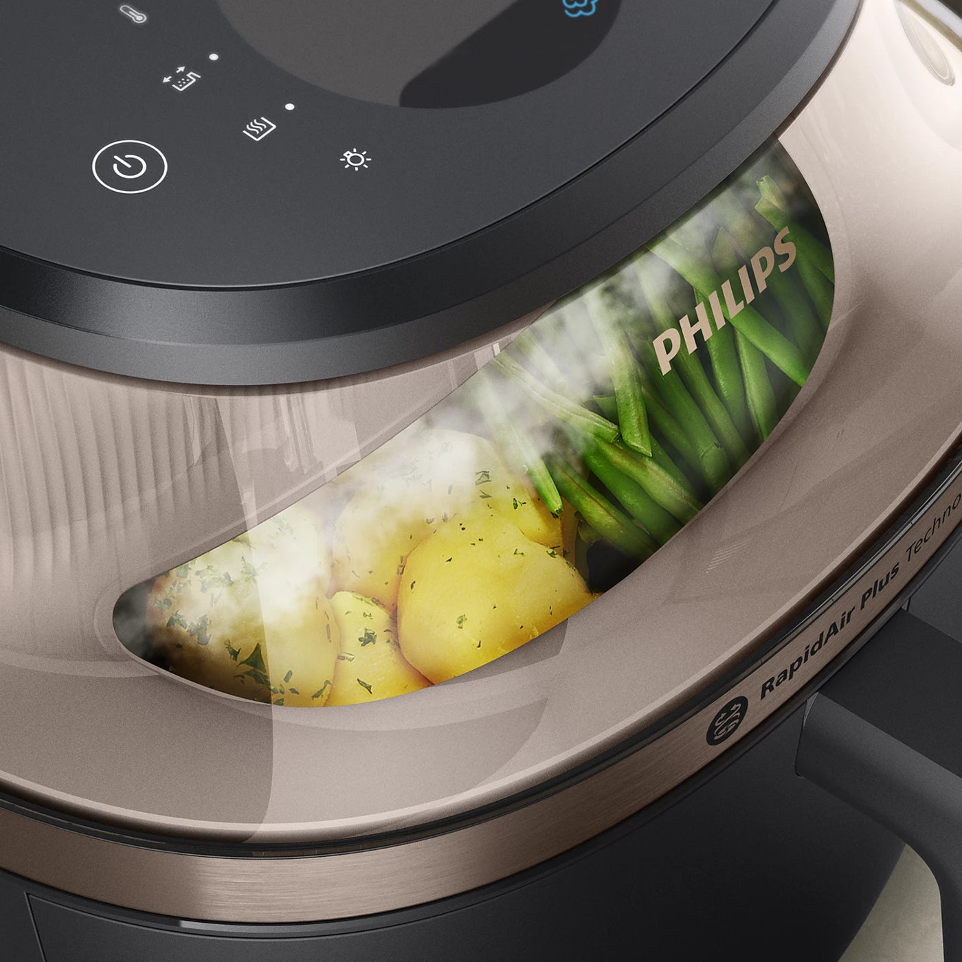Philips Airfryer 5000 Series 7.2L with Steam and Rail NA547/07