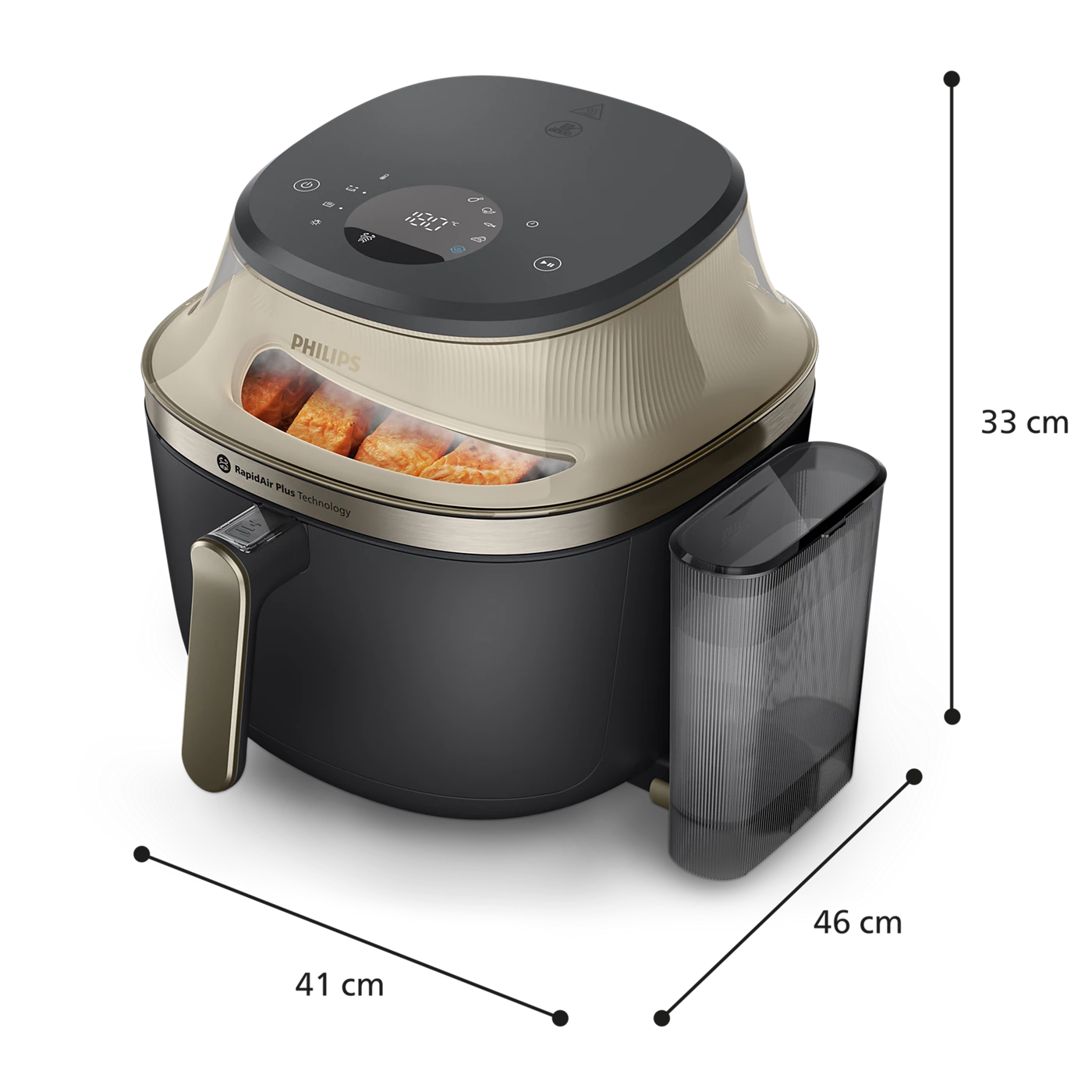 Philips Airfryer 5000 Series 7.2L with Steam and Rail NA547/07