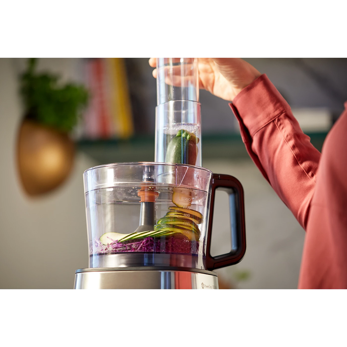 محضر طعام فيليبس كومباكت من مجموعة فيفا HR7530/01